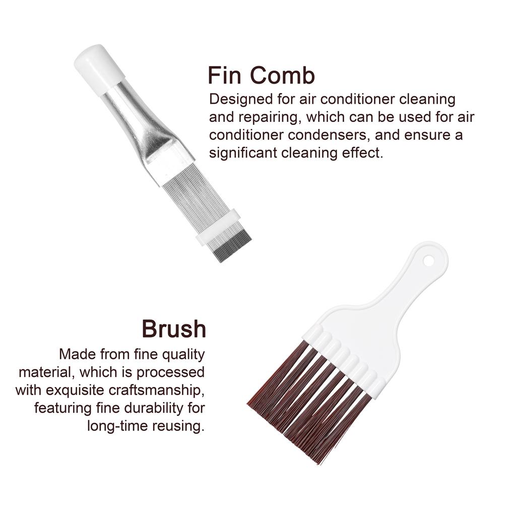 Air Conditioner Condenser Fin Comb Stainless Steel Air Conditioner Fin Cleaning Brush Air