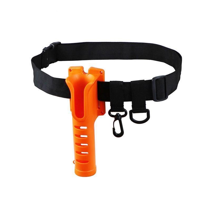 Портативный держатель устройства для вставки удочки, рыболовные снасти, регулируемая талия, держатель удочки, устройство для вставки удочки