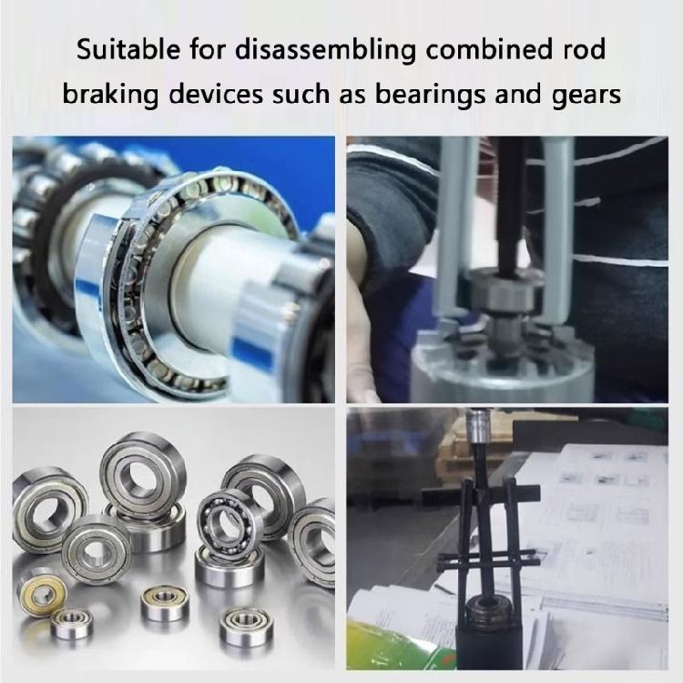 Metal Bearing Puller Extractor Tool 2.5Inch Two Claw Design Safe Removal Solution For Mechanical Repair Workshops