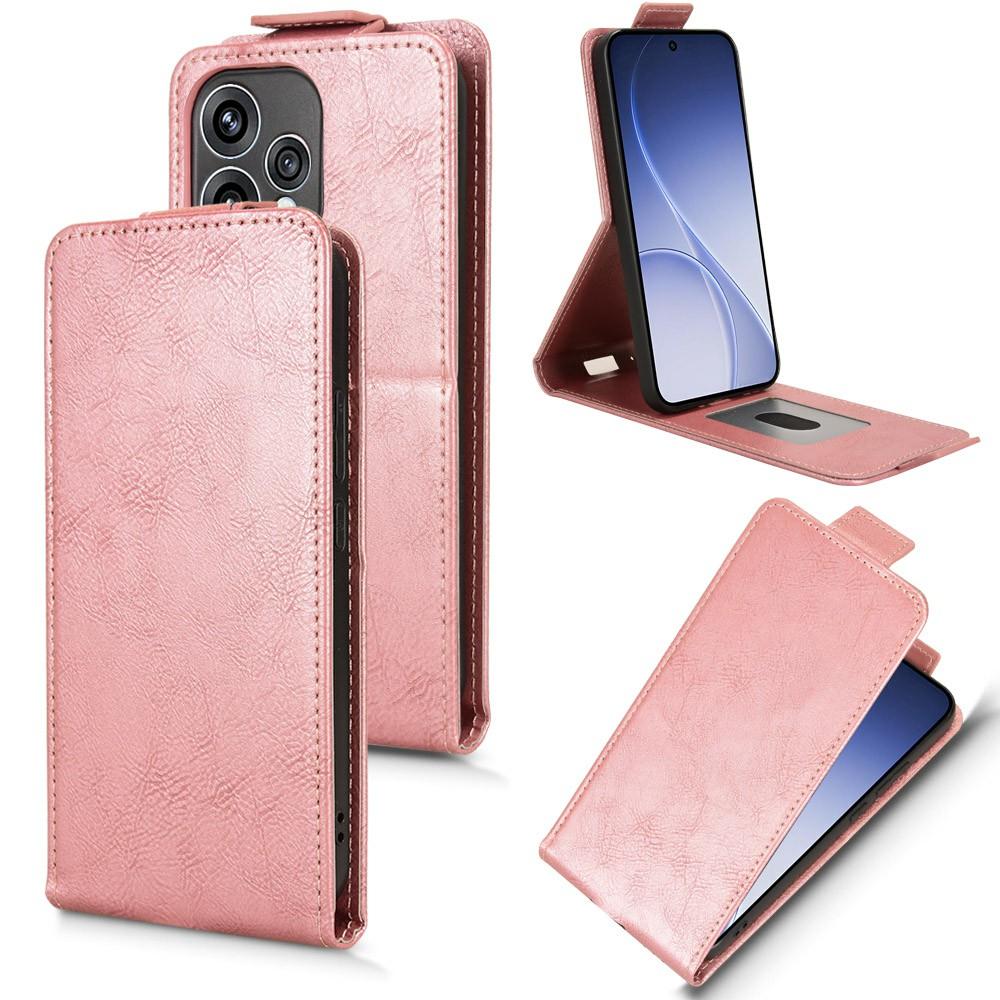 Для Oppo Reno15 5G (Глобальный) / Reno15c 5G (Китай) Подставка Чехол Магнитная застежка Вертикальный откидной Кожаный чехол для телефона с держателем для карт