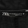 Неиспользованная ZARA Рубашка оверсайз с коротким рукавом XS-S черная Женская Б/У