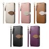Кошелек-чехол-книжка для XiaoMi 17 Pro Max 15 15T 14 14T 13T 11 Lite Ultra со слотами для карт, чехол с дизайном «Лист», съемный ремешок на запястье