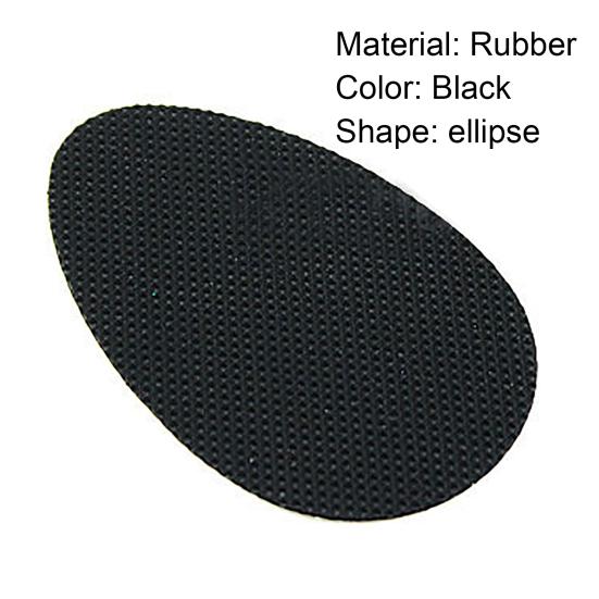 5 пар нескользящих подушечек для обуви в форме гальки, простые в использовании, компактные