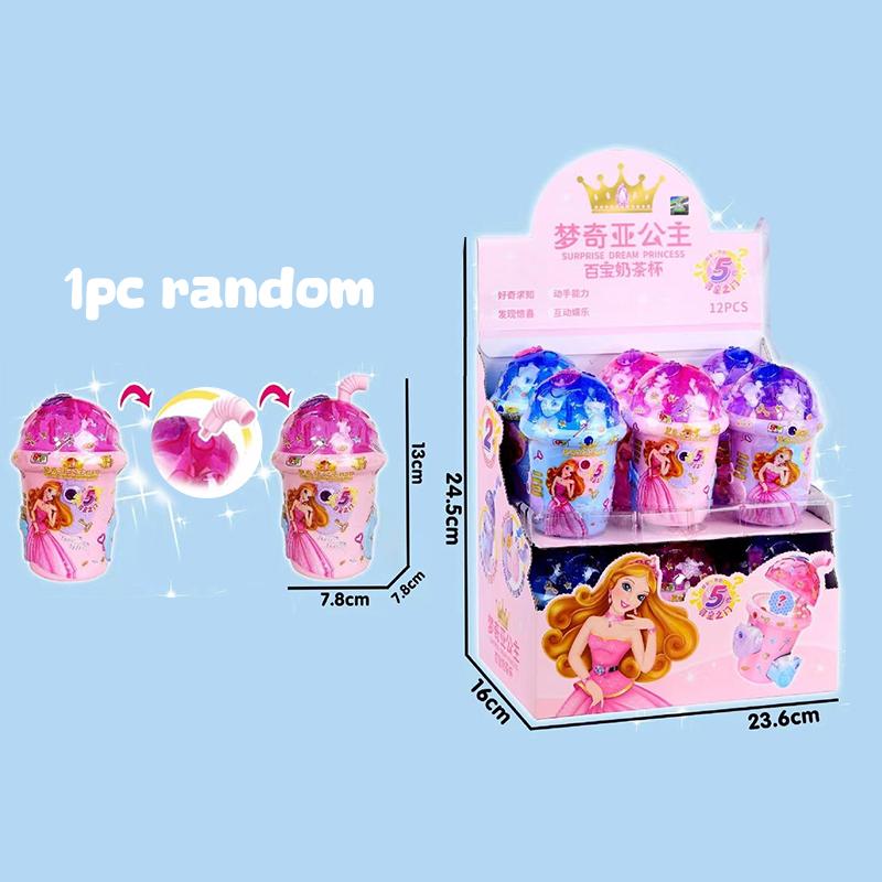 Принцесса Мэнция Волшебная книга Сюрприз Ключ Разблокировка Сундука с сокровищами Ящик для хранения Маленькая девочка Играет Дом Игрушка Слепая Коробка