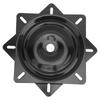 7in Seat Swivel Base Mount Plate 360 Degrees Rotating EDC Coated Stainless Steel for Marine Boat