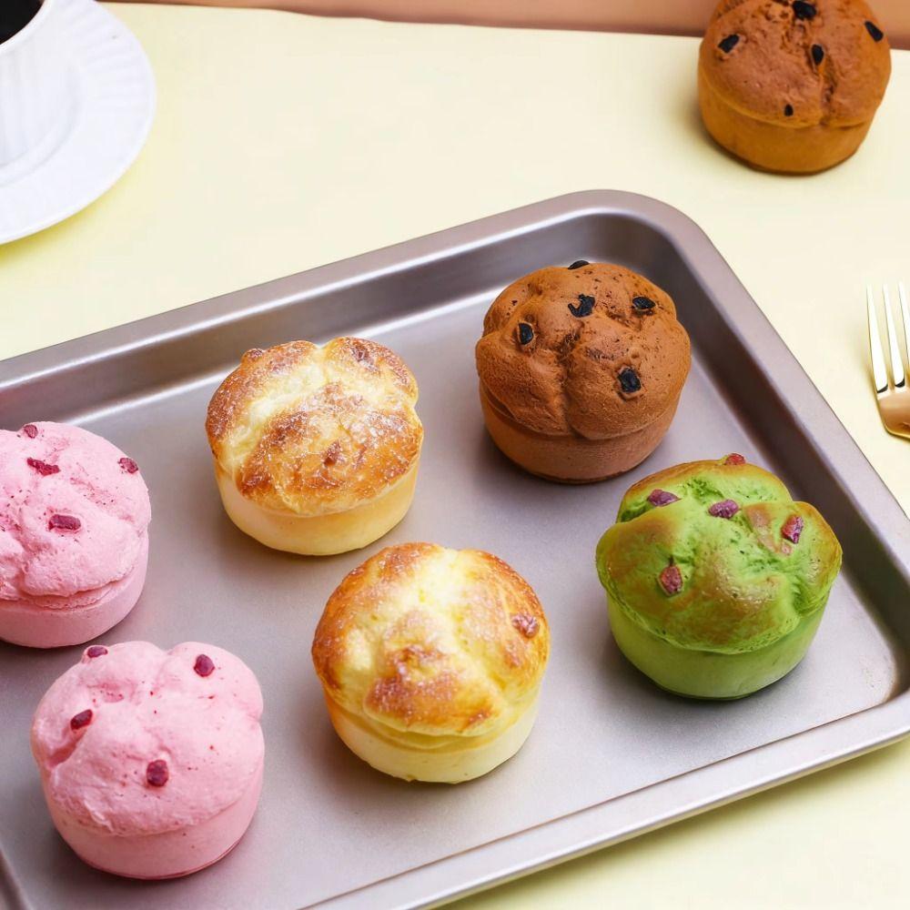Slow Rebound Simulation Bread Squeeze Toy Food Shape Sensory Fidget Toy Birthday Gift