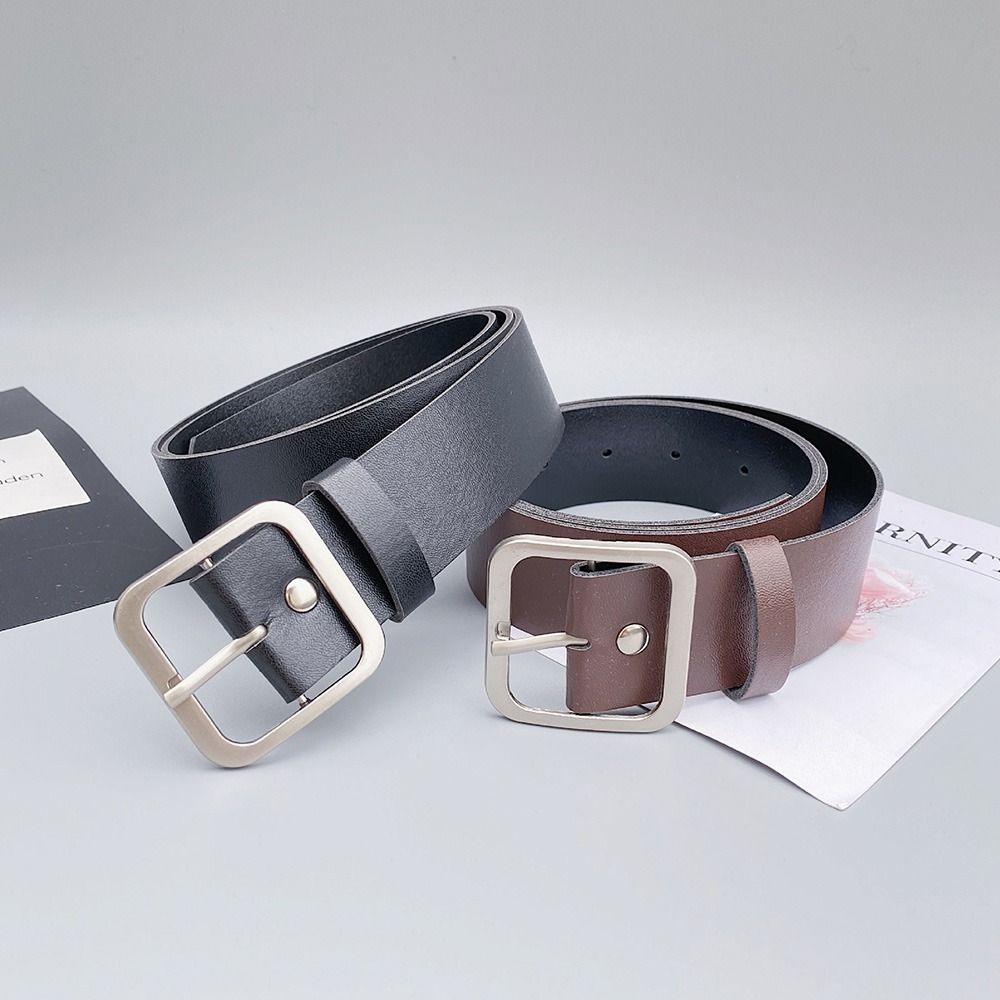 Роскошный брендовый дизайн, шикарный женский платье, кожаный ремень с квадратной пряжкой, пояс на талии