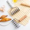 Многоразовый нож-ролик для теста с решеткой, тянущий, разработанный для пиццы, выпечки, пирога, ремесленный, сетчатое колесо, прочный материал, нож, инструмент для выпечки, посуда для выпечки