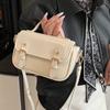 New Saddle Bag Temperament Casual Commuting Messenger Small Square Bag Fashionable Handbag