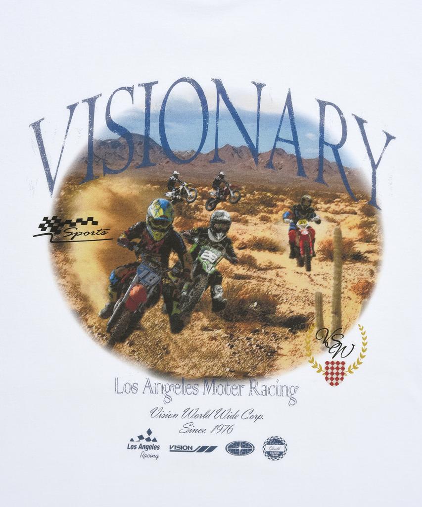 Футболки Vision Streetwear Vsw Motor Sport Белые