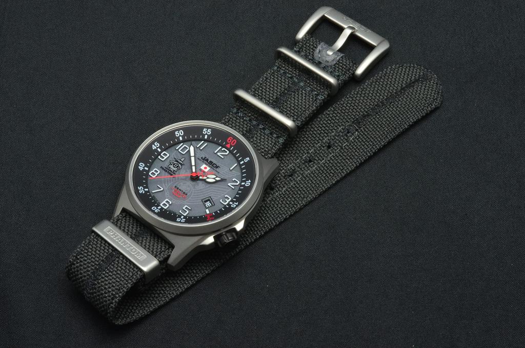 Kentex Phantom F-4 Phantom II Model S715M-10 Men's Solar Watch, Water Resistant To 10 ATM, Gray