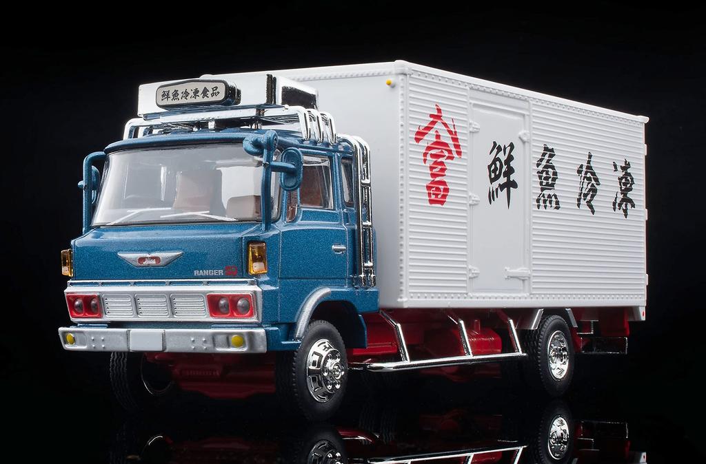 Tomica Limited Vintage Neo Hino Ranger KL545 Panel Van Blue Finished Product 321354 1/64 LV-N243c