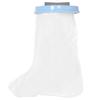 Leg Cover Water Resistant Foot Protector Child Leg Shower Sleeve with Ring