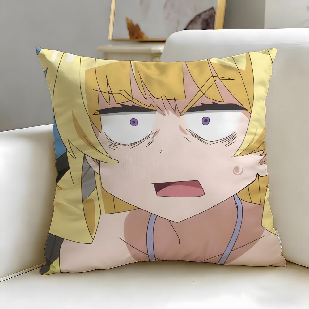 isekai anime Cautious Hero Cushion Cover Soft EasyWash Pillow Case Versatile for Couch Bed Travel and Office
