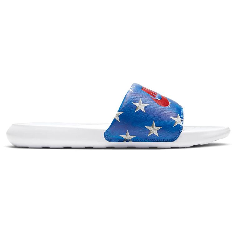 Nike Мужские кроссовки Victori One Printed Slide Stars синие Game-Royal Summit-White CN9678-402