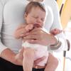 48 CM Soft Silicone Vinyl Asleep Reborn Baby Doll  19inch Newborn Bebe Cute Birthday Gift  Alive  3D Skin Baby Reborn Doll