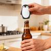 Penguin Bottle Opener – Magnetic Cap Catcher, Automatic Push Down Off Beer And Opener, Fun For Home Bar Camping And Parties