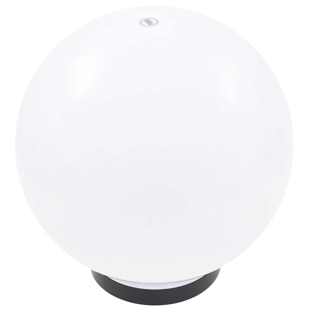 LED Garden Lights Set of 4 Spherical 25 cm Diameter PMMA