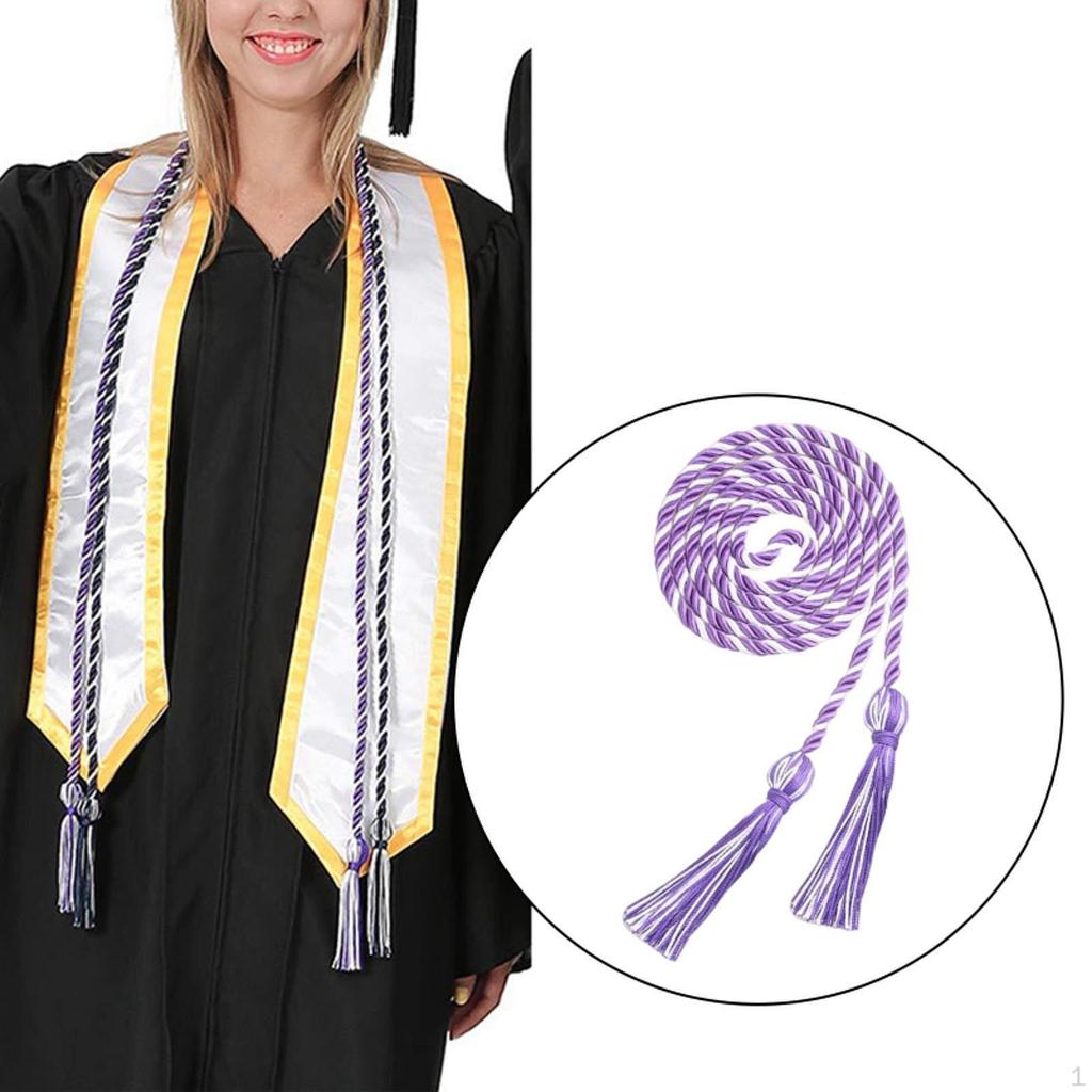 Выпускной двойной шнур с кисточками, аксессуары для академических достижений в колледже