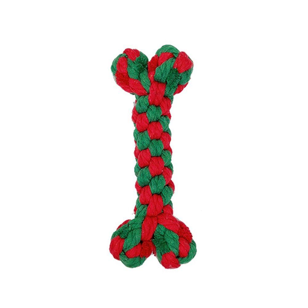 Подарок Щенок Интерактивный Кусать Жевать Игрушки для Питомцев Трость Хлопковые Веревки Узел Чистка Зубов Питомцев Игрушки для Собак