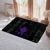 Anime S Serial experiments lain Floor Mat Eco  Flannel Doormat Non Slip Odorless Indoor Floor Rug Soft Short Plush Home Mat