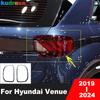Декоративная накладка на задний фонарь для Hyundai Venue 2024, карбоновая, накладки на задние фонари, аксессуары