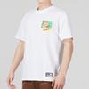 Nike Футболка мужская спортивная с коротким рукавом и круглым вырезом, с логотипом, белая FB9787-100