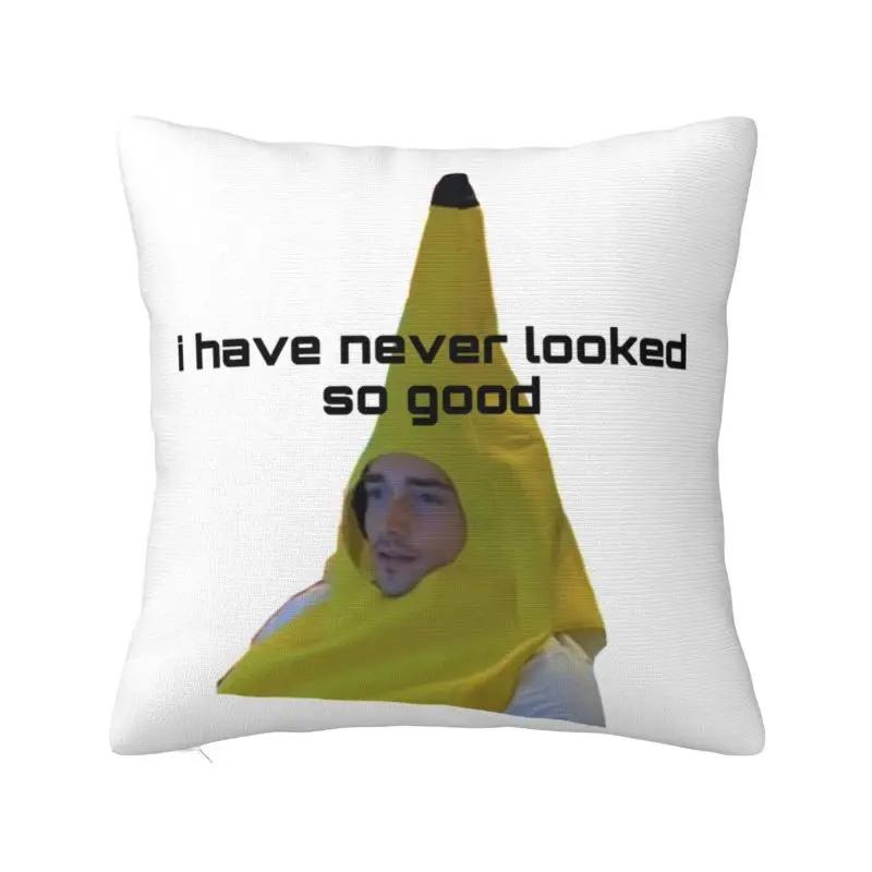 Banana Charles Leclerc Pillow Case 45x45cm Living Room Decoration Nordic Chair Cushion Cover Square Pillowcase