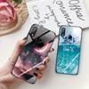 Fashion HD Painted Tempered Glass Phone Case for Xiaomi Mi 9T Huawei Honor 8S Samsung A30 iPhone 12 13