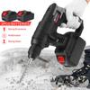 15000mAh 1000W Rechargeable Electric Rotary Hammer Cordless Multifunction Hammer Impact Drill Power Tool for Makita 18V Battery
