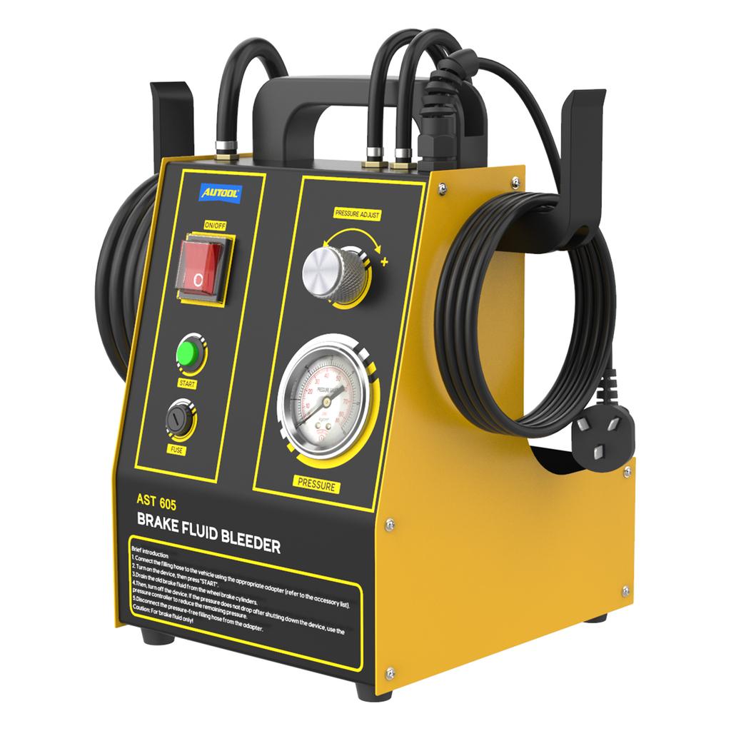 AUTOOL AST605 Brake Oil Changer Exchanger Oil Pump Brake Oil Exchanger Car Brake Purge Oil Pump Automobile Brake Oil Exchanger