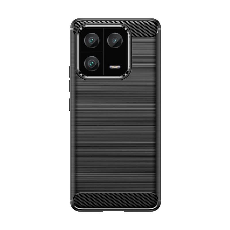 Чехол для Xiaomi 13 Pro Чехол-бампер для Xiaomi Mi 13 Pro Мягкий силиконовый углеродный волокно Защитный бампер для телефона Для Xiaomi 13 Pro