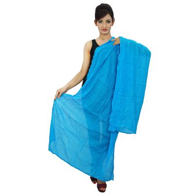 Длинная хлопковая вуаль Dupatta Stole Women Neck Wrap Indian Scarves Chunni