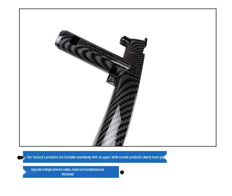 BMW X5/X6 F15/F16 Carbon Fiber Grain Interior Door Pull Handle Trim