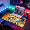 Custom Name Personalized football star Pattern Mousepad, Laptop PC Desk Mat, Decorative Desk Mat for Home Keyboard Pad Gift