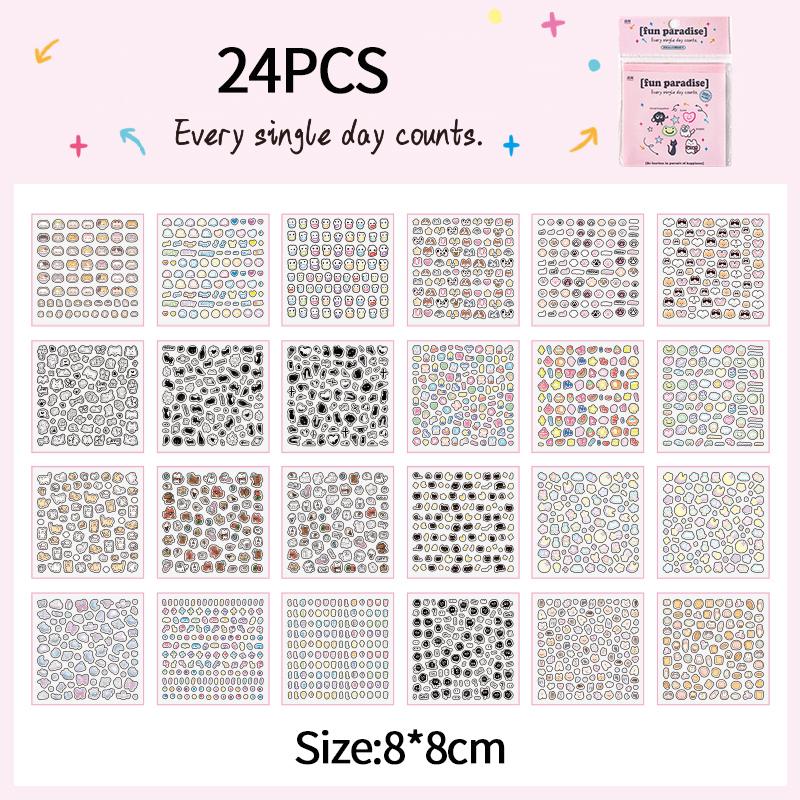 3D Bubble Stickers PP Butt Decorative Stickers Animals Bear Dog Sticker for DIY Scrapbook Phone Case Party Gift Puffy Stickers
