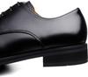 Jo Marino Genuine Leather Men's Business Dress Shoes, Wingtip, Non-Slip, Water-Repellent, All-Season, Size 1192 (Black, Size 25.5)
