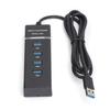 От 1 до 4 USB 3.0 HUB между мужчинами и женщинами USB-удлинитель-адаптер-разветвитель кабеля для ноутбука