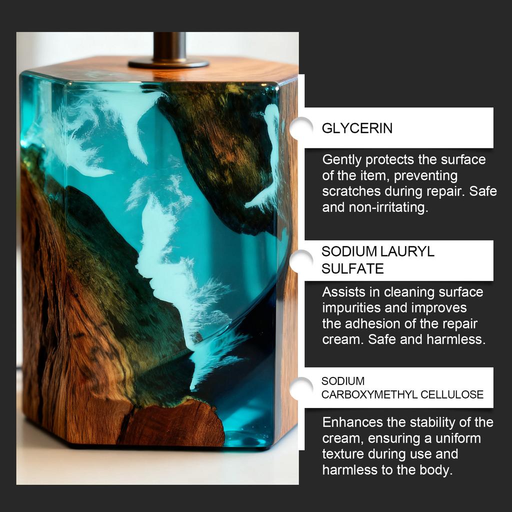 Epoxy Resin Polishing Kit Restoring Cream Is Suitable For Homeowners' Beginner Art Projects, Table Decoration, And Counter Decoration