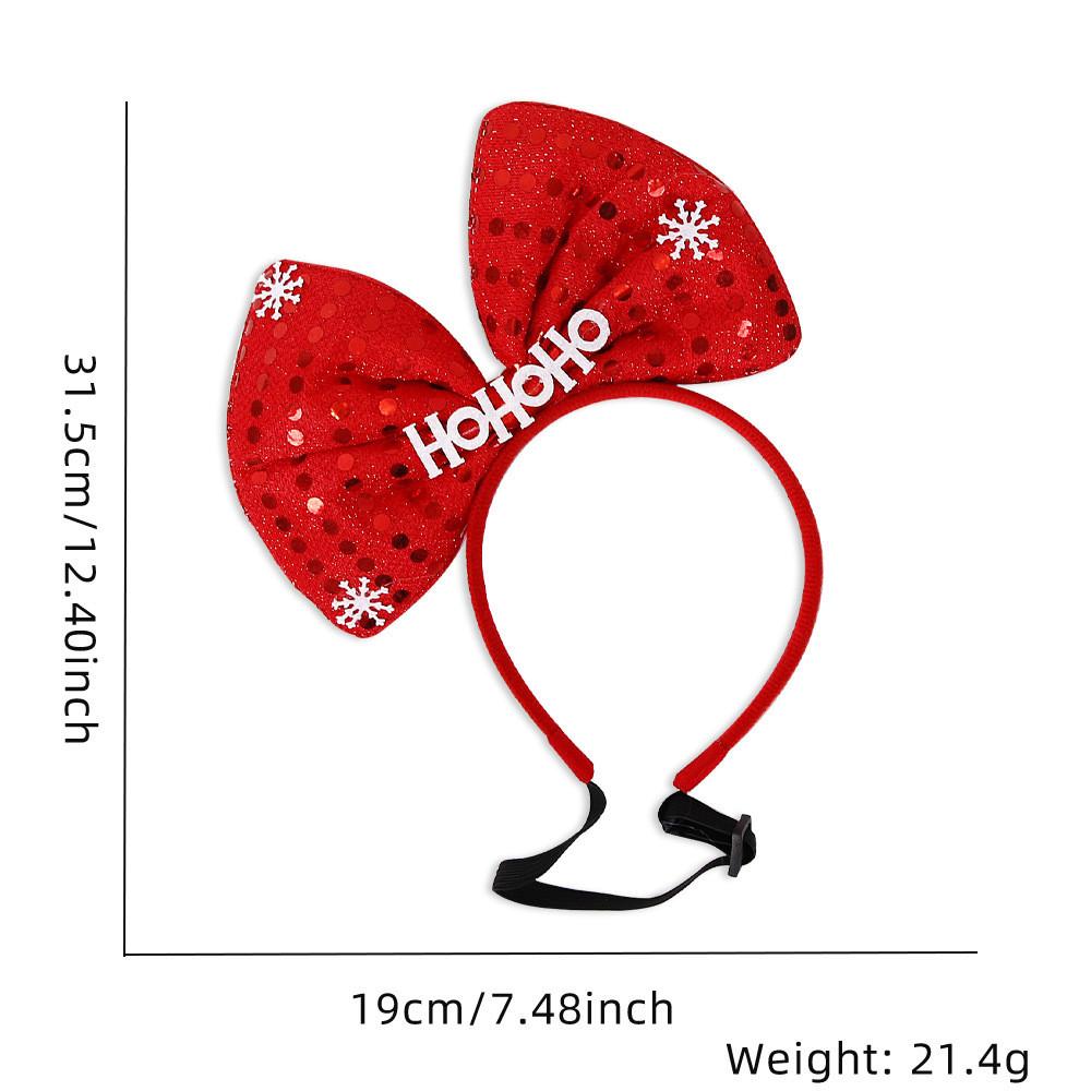 Очаровательная Рождественская Коллекция Повязок на Голову для Питомцев Ярких Праздничных Цветов для Собак