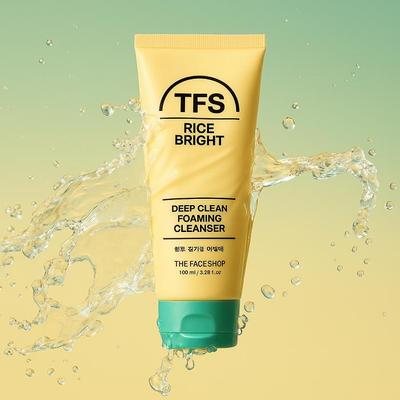 Мягкая очищающая пенка для лица Rice Water Bright - 100 мл