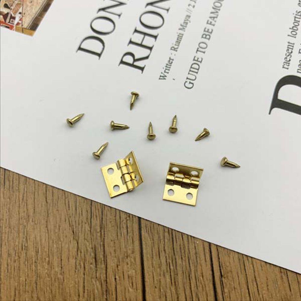 Manual Luggage Trunk Lock Dollhouse Metal Crafts Box Case Corner Suitcase Protector Doll Bags Parts