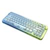 Ajazz Трехрежимная беспроводная механическая клавиатура B67 RGB с возможностью горячей замены и прозрачным колпачком SA с высокой сублимацией для игр