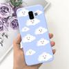 Чехол для Samsung Galaxy J6 Plus 2018 Samsung J6 (2018) J6+ J 6 J6Plus J610F J600G Милый Конфетный Цвет Мягкий Силиконовый Задний Чехол для Телефона