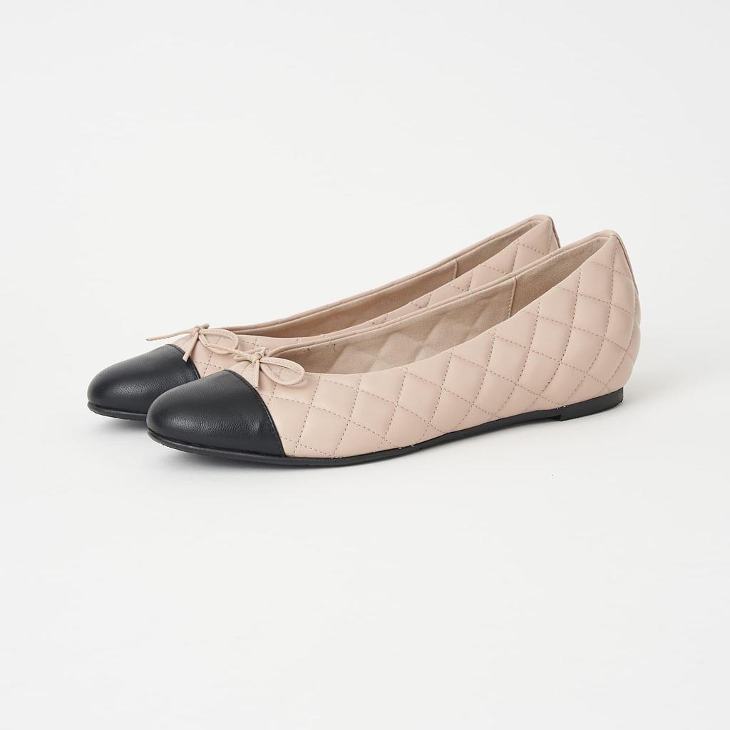 WELLFIT Туфли на низком каблуке, плоская подошва, сделано в 116323600011 [Diana], обувь, Япония, бежевый, 23,5 см,