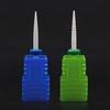 Nail Drill Bits 3/32" White Cuspidal Ceramic Electric File Nail Drill Manicure Machine Pedicure Bit Milling Cutters
