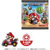 Bandai Candy Магниты с персонажами Mario Kart World  1 шт.  [коллекция Игрушка-еда]