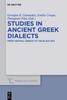 Книга Studies In Ancient Greek Dialects : From Central Greece To the Black Sea