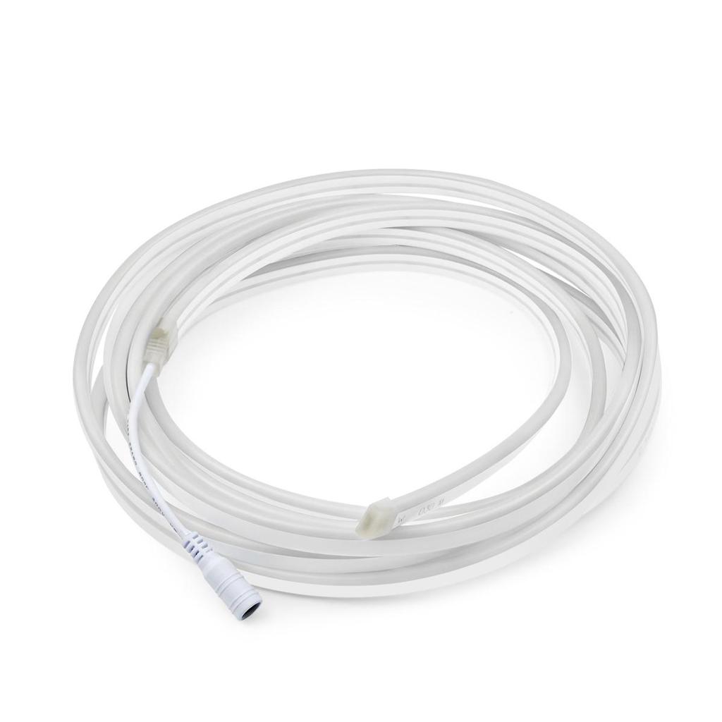 Неоновая лента постоянного тока, 12 В, водонепроницаемая неоновая вывеска, гибкая лента, трубчатая лампа, 6 Вт/м, светодиодная лента SMD2835, 120 светодиодов/м