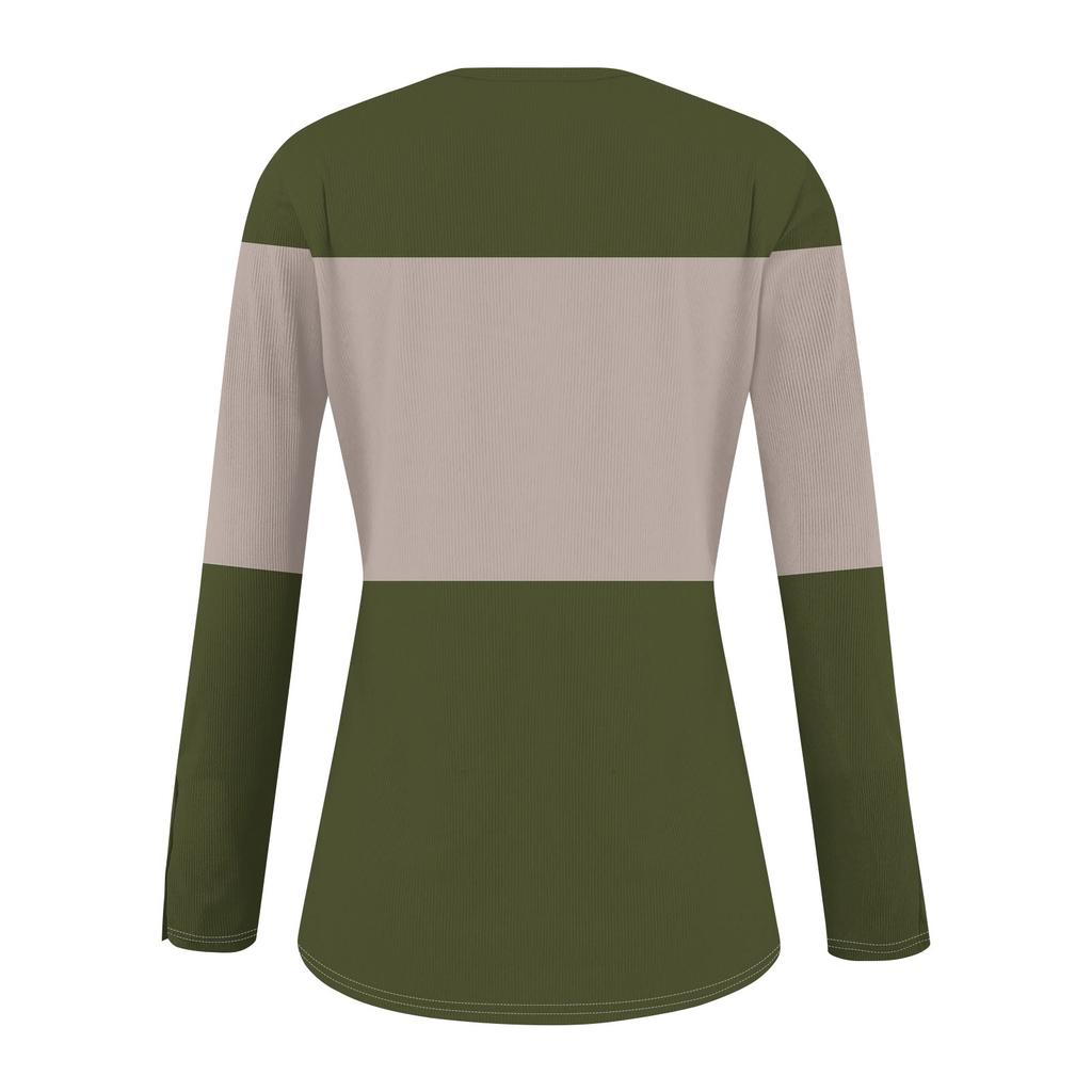 Женский модный повседневный свитер в стиле пэчворк с цветными блоками и узором тай-дай